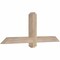Ekena Millwork Eugene Smooth Timber Gable Bracket, Douglas Fir, 48"W x 18"H x 3 1/2"D x 3 1/2"F, 9/12 Pitch GBW048X18X0404EUG00SDF - alternate 3